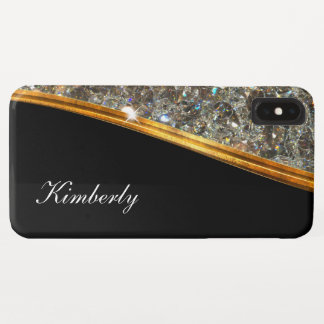 Case-Mate iPhone Case Conception chique de dames de monogramme de Bling