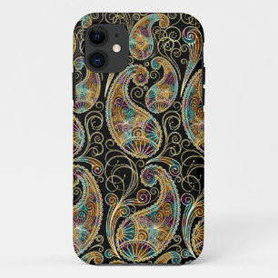Coques Pour iPhone Conception colorée Vintage Ornate Paisley