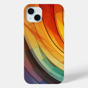 Coque Case-Mate iPhone Conception courbe en couleurs arc-en-ciel