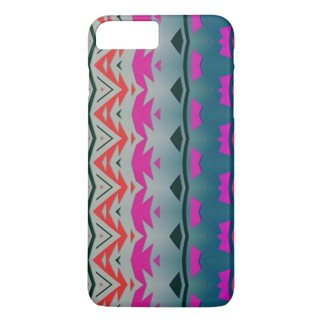 Coques Case-Mate iPhone Conception d'abrégé sur formes et vagues (Dos)