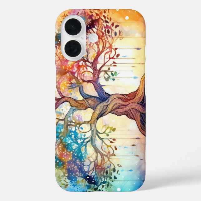 Coques Case-Mate iPhone Conception d'arbre de vie spirituel (Verso)