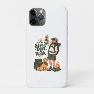 Case-Mate iPhone Case Conception d'aventure de camping sept jours par se