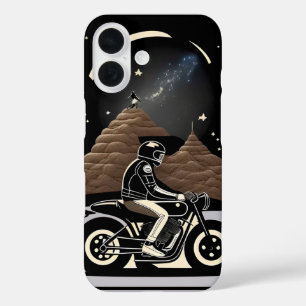 Coque Pour iPhone 16 Conception d'aventure pour motards