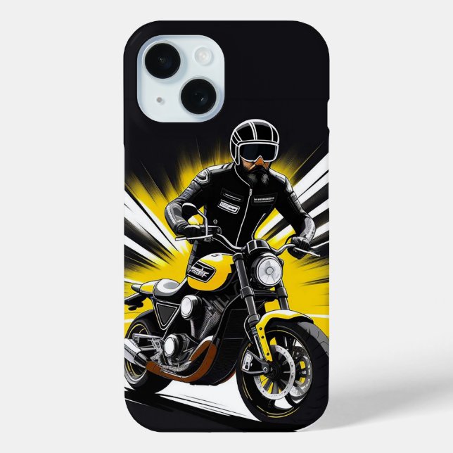 Coques Case-Mate iPhone Conception d'aventure pour motards sombres (Verso)