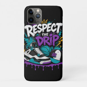 Case-Mate iPhone Case Conception de basketball Respect The Drip