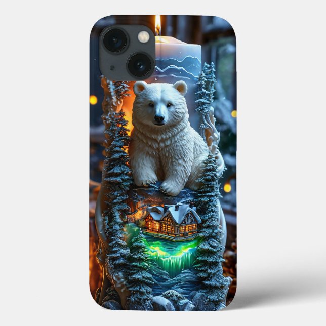 Coques Case-Mate iPhone Conception de bougie magique, Livre de contes de r (Verso)