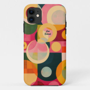 Case-Mate iPhone Case Conception de cercle abstrait