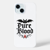 Conception de chauve-souris gothique de sang pur |