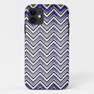 Coque iPhone 11 conception de chevron texturé