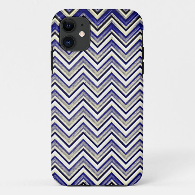Coques Case-Mate iPhone conception de chevrons texturés (Dos)