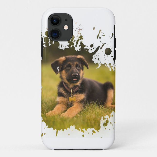 Coques Case-Mate iPhone Conception de chien fou (Dos)