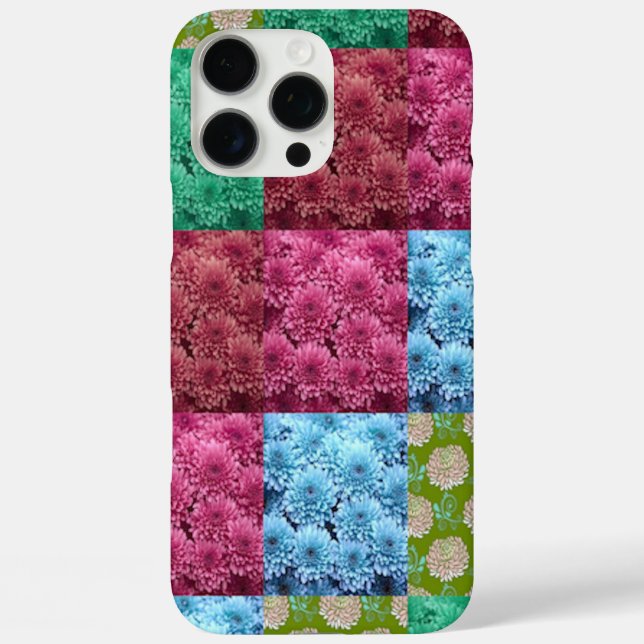 Coques Case-Mate iPhone conception de courtepointe florale (Verso)