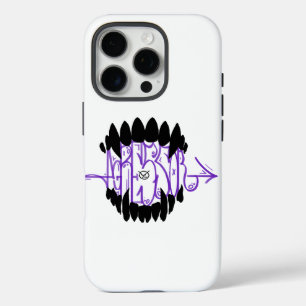 Coque iPhone 16 Pro conception de couverture minimaliste collection "A