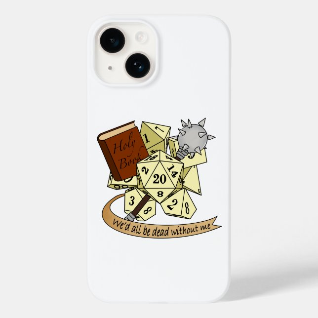 Coques Case-Mate iPhone Conception de dés de classe (Verso)