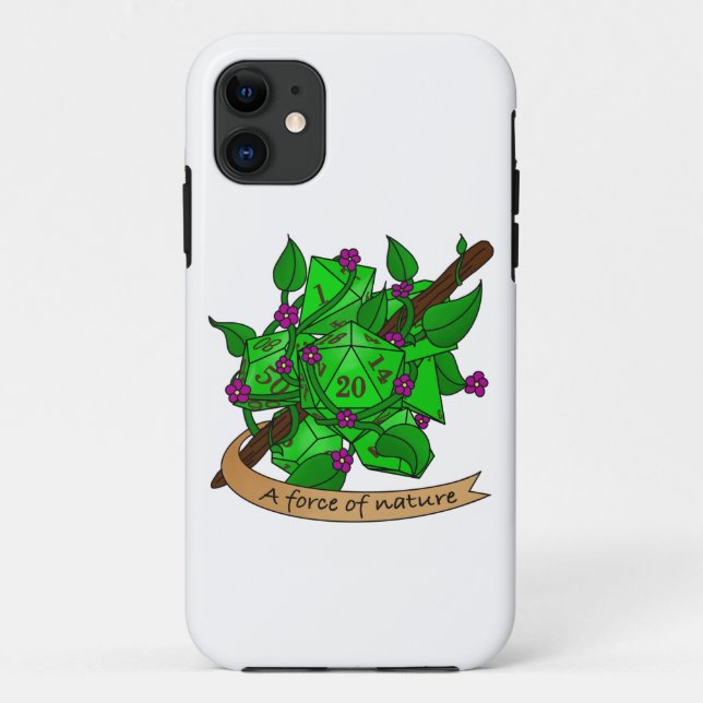 Coques Case-Mate iPhone Conception de dés Druid (Dos)