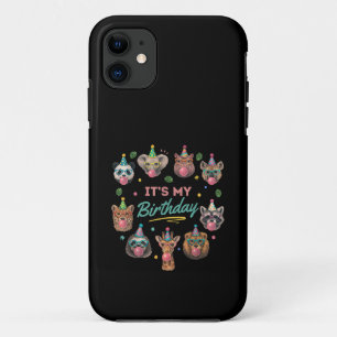 Case-Mate iPhone Case Conception de fête d'anniversaire d'animaux sauvag