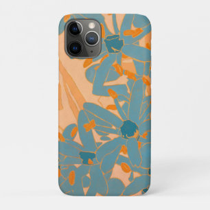 Case-Mate iPhone Case Conception de feuille contemporaine en pêche 