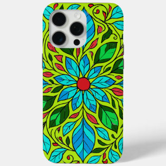 Coque Case-Mate iPhone Conception de feuilles de mandala 