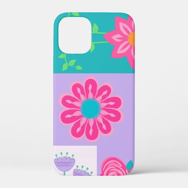 Coques Case-Mate iPhone Conception de fleurs vibrantes en fleurs (Verso)