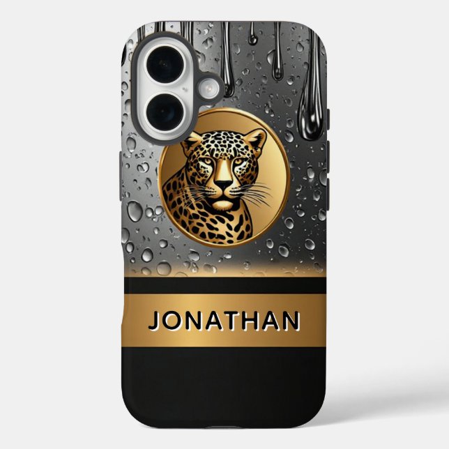 Coques Case-Mate iPhone Conception de force de léopard 🐆 (Verso)