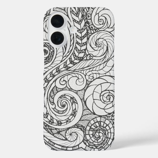 Coques Case-Mate iPhone Conception de gribouillis (Verso)