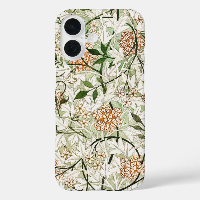 Coques Case-Mate iPhone Conception de jardin de fleurs de jasmin de Willia (Verso)