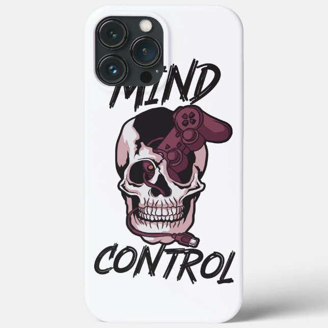 Coques Case-Mate iPhone Conception de jeux de contrôle mental (Verso)