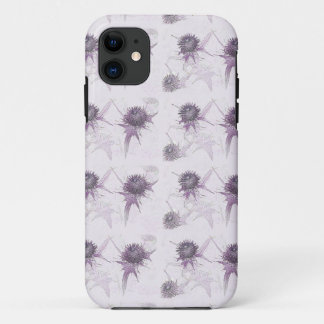 Coque Case-Mate iPhone Conception de la nature de chardon pourpre