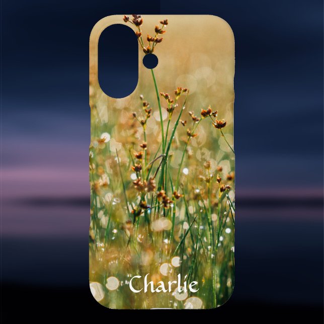 Coques Case-Mate iPhone Conception de la prairie de fleurs (Créateur téléchargé)