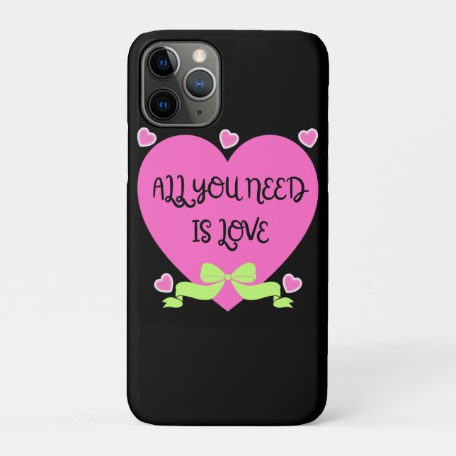 Coques Case-Mate iPhone Conception de la Saint-Valentin Tout ce dont vous  (Dos)