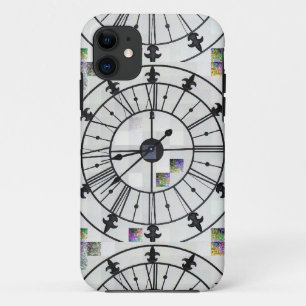 Coque iPhone 11 Conception de l'horloge