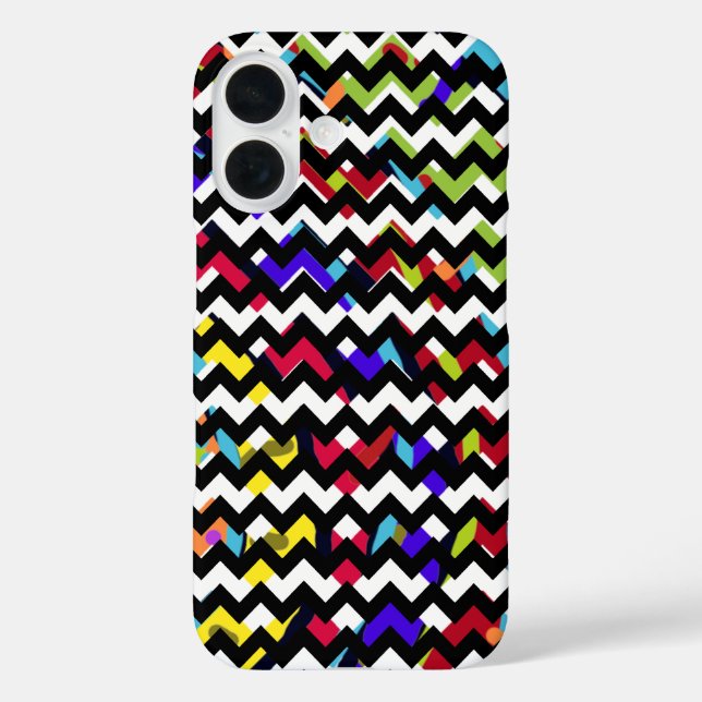 Coques Case-Mate iPhone conception de l'iPhone 6 à motif chevron (Verso)