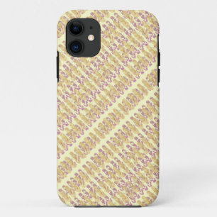 Coque Case-Mate iPhone Conception de mini tongs (rose/jaune)