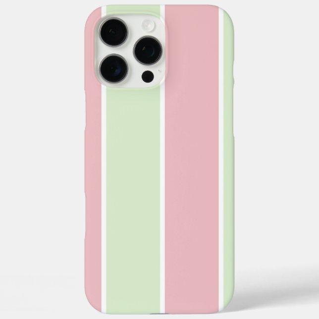 Coques Case-Mate iPhone Conception de motif à rayures verticales de couleu (Verso)