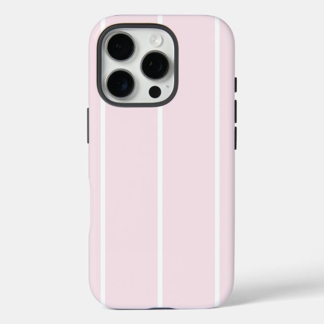 Coques Case-Mate iPhone Conception de motif à rayures verticales de couleu (Verso)