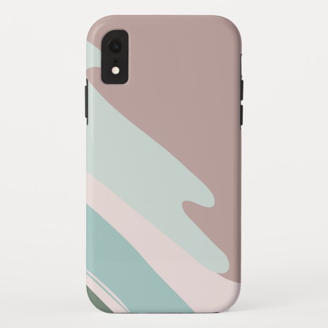 Coques Case-Mate iPhone Conception de motif d'art de peinture à l'aquarell (Dos)