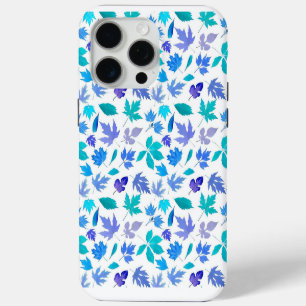 Coque Case-Mate iPhone Conception de motif de feuille d'automne florale-3
