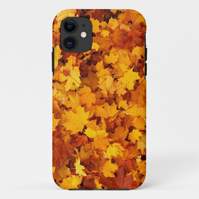 Coques Case-Mate iPhone Conception de Motif Maple Leaf (Dos)