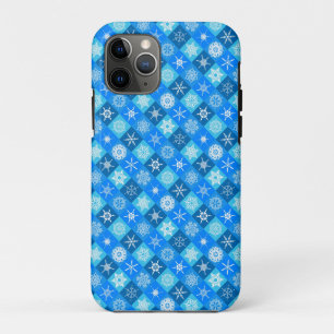 Case-Mate iPhone Case Conception de motifs de flocons de neige bleus mig
