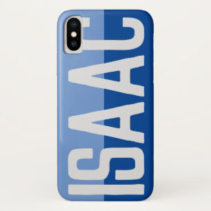 Case-Mate iPhone Case Conception de nom en gras - Isaac