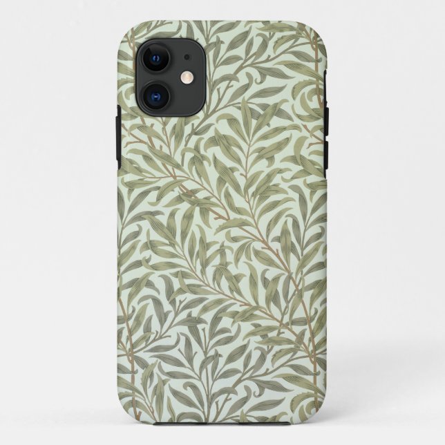 Coques Case-Mate iPhone Conception de papier peint "de branche de saule", (Dos)