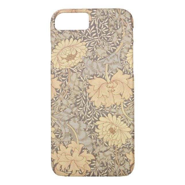 Coques Case-Mate iPhone Conception de papier peint de "chrysanthème", 1876 (Dos)