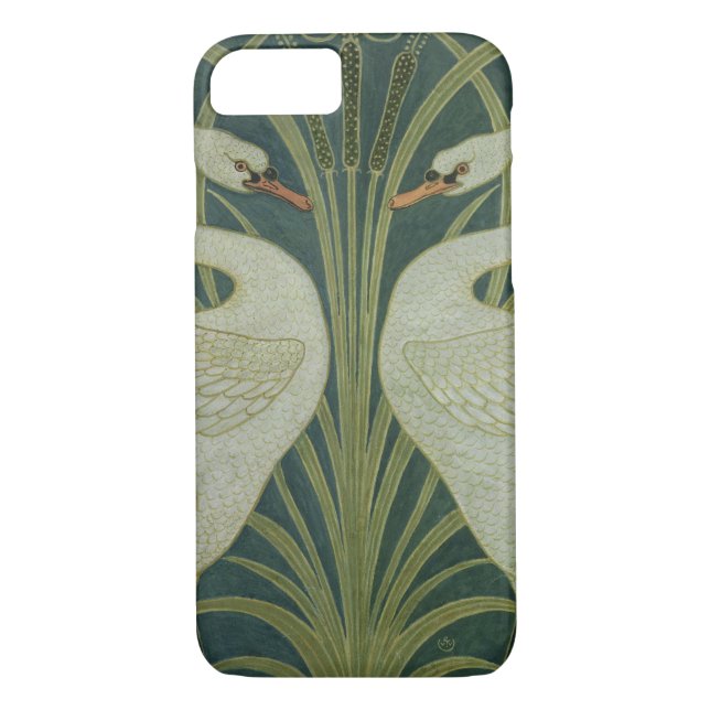 Coques Case-Mate iPhone Conception de papier peint de "cygne, de (Dos)