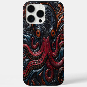 Coque iPhone 16 Pro Max Conception De Pieuvre Infinée Avec Tentacles De Fr