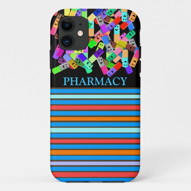 Coques Case-Mate iPhone Conception "de pilules heureuses" de pharmacie (Dos)