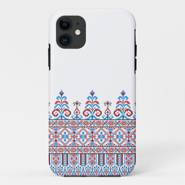 Coques Case-Mate iPhone Conception de point de croix (Dos)