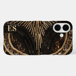 Coque Pour iPhone 16 Conception de porte perlé vintage Style Coque-mat