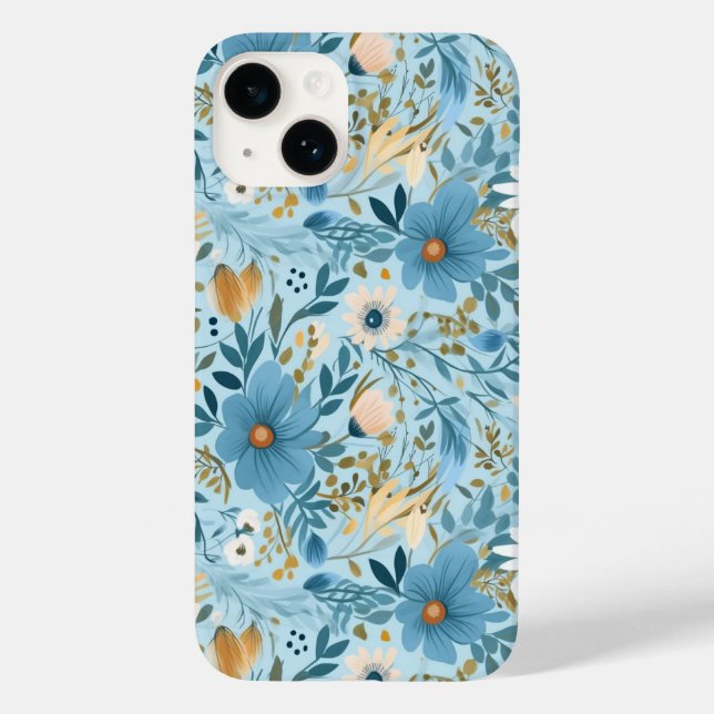 Coques Case-Mate iPhone Conception de prairie de marais (Verso)