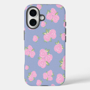 Coque Pour iPhone 16 Conception de rose antique romantique