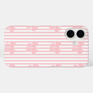 Coque Pour iPhone 16 Conception de ruban rose pour iPhone 16